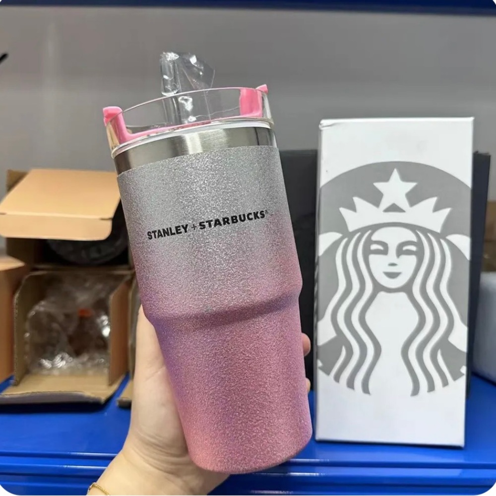 **2024 holiday IT cup** SS limited edition cup. BNOT pink w/glitter! Sold out!